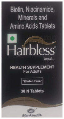 Hairbless Tablet Gluten Free 30 tablet