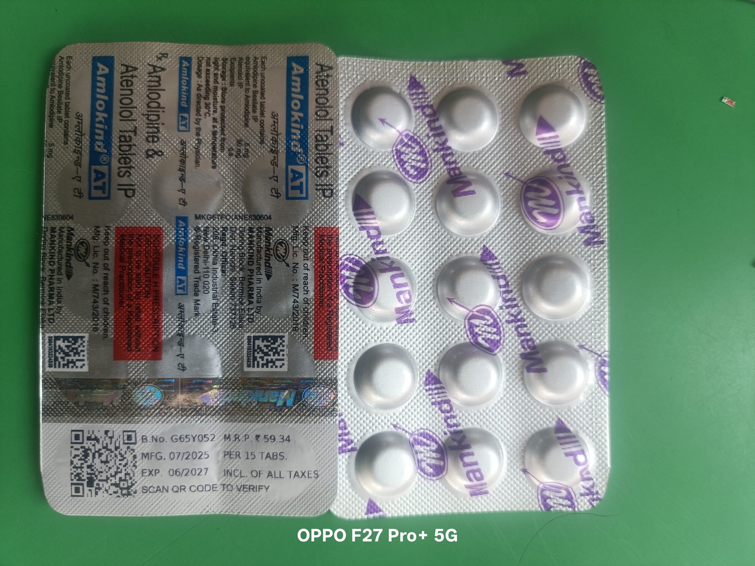 AMLOKIND-AT (15 TABS)