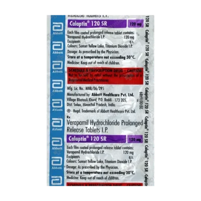 Calaptin 120 SR Tablet 15's