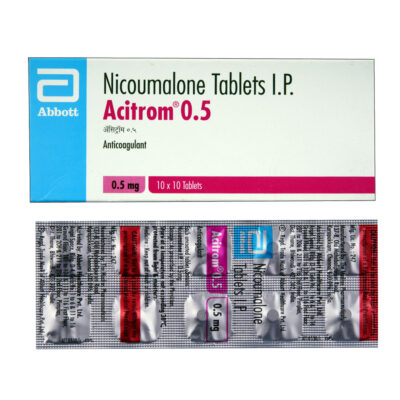 Acitrom 0.5 Tablet 10's