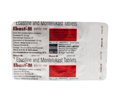 Ebast-M Tablet 15's