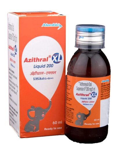 Azithral XL 200 syrup 60ml