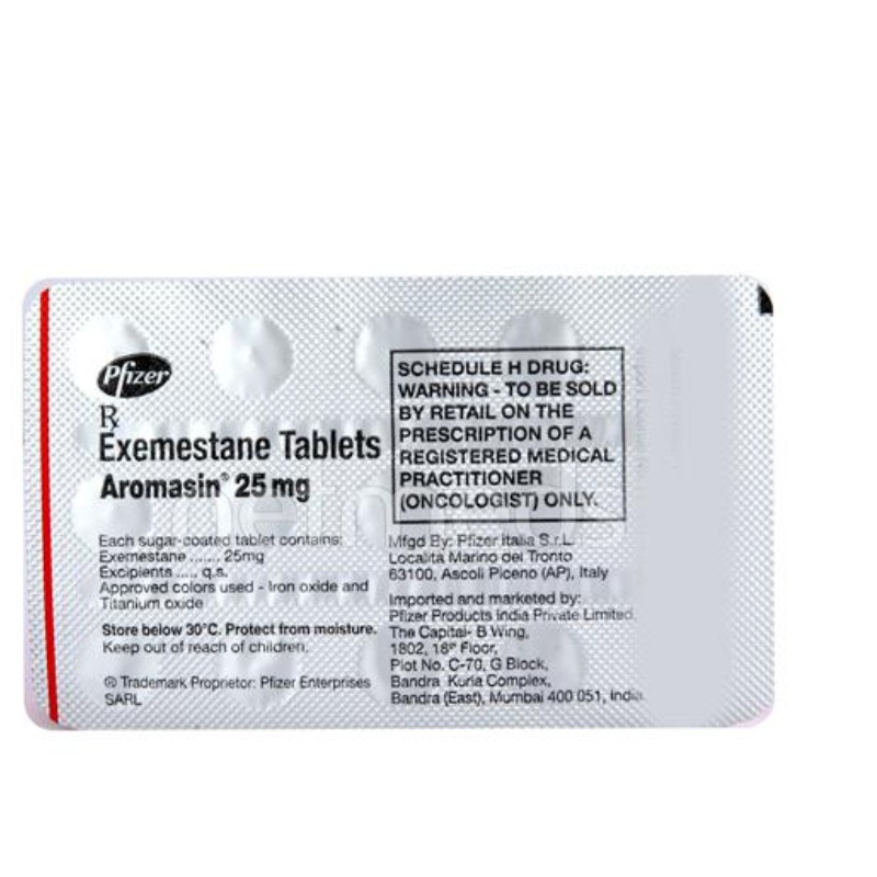 Aromasin 25mg Tablet 15's