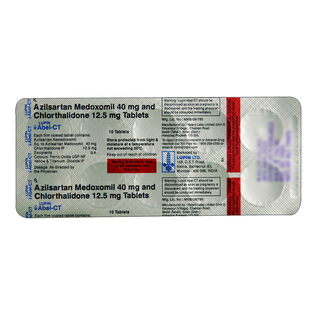 Abel CT 40 tablet 10's