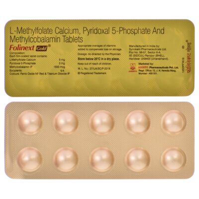 Folinext gold tablet 10's