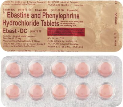 Ebast DC tablet 10's