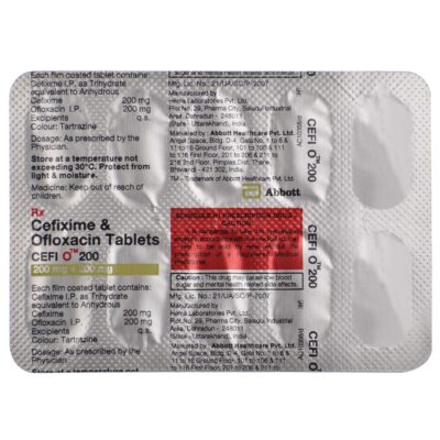 Cefi O 200 Tablet 10's