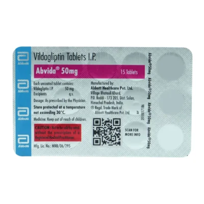 Abvida 50mg Tablet 15's
