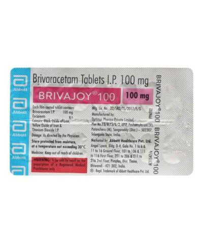 Brivajoy 100 tablet 14's