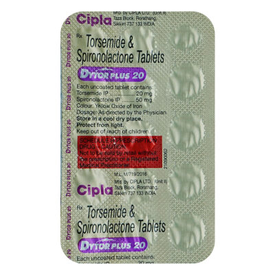 Dytor Plus 20 Tablet 15's