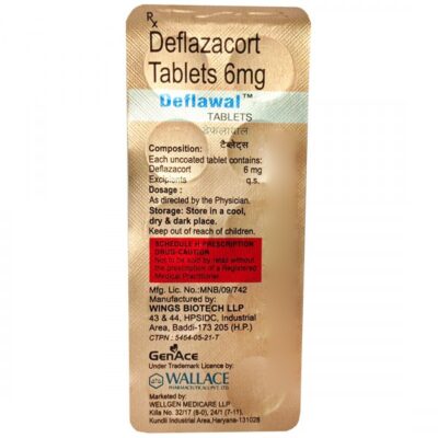 Deflawal 6mg tablet 10's