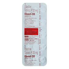 EBAST 20 TABLETS (15`S)