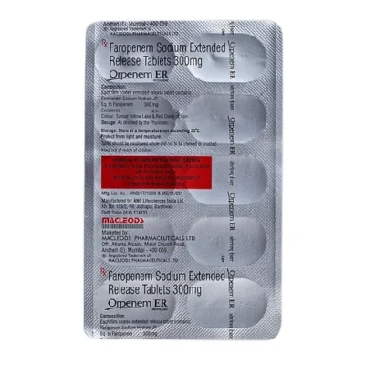 Orpenem ER tablet (300mg) 10's