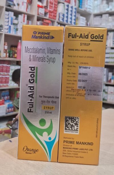 Ful Aid Gold syrup 210ml