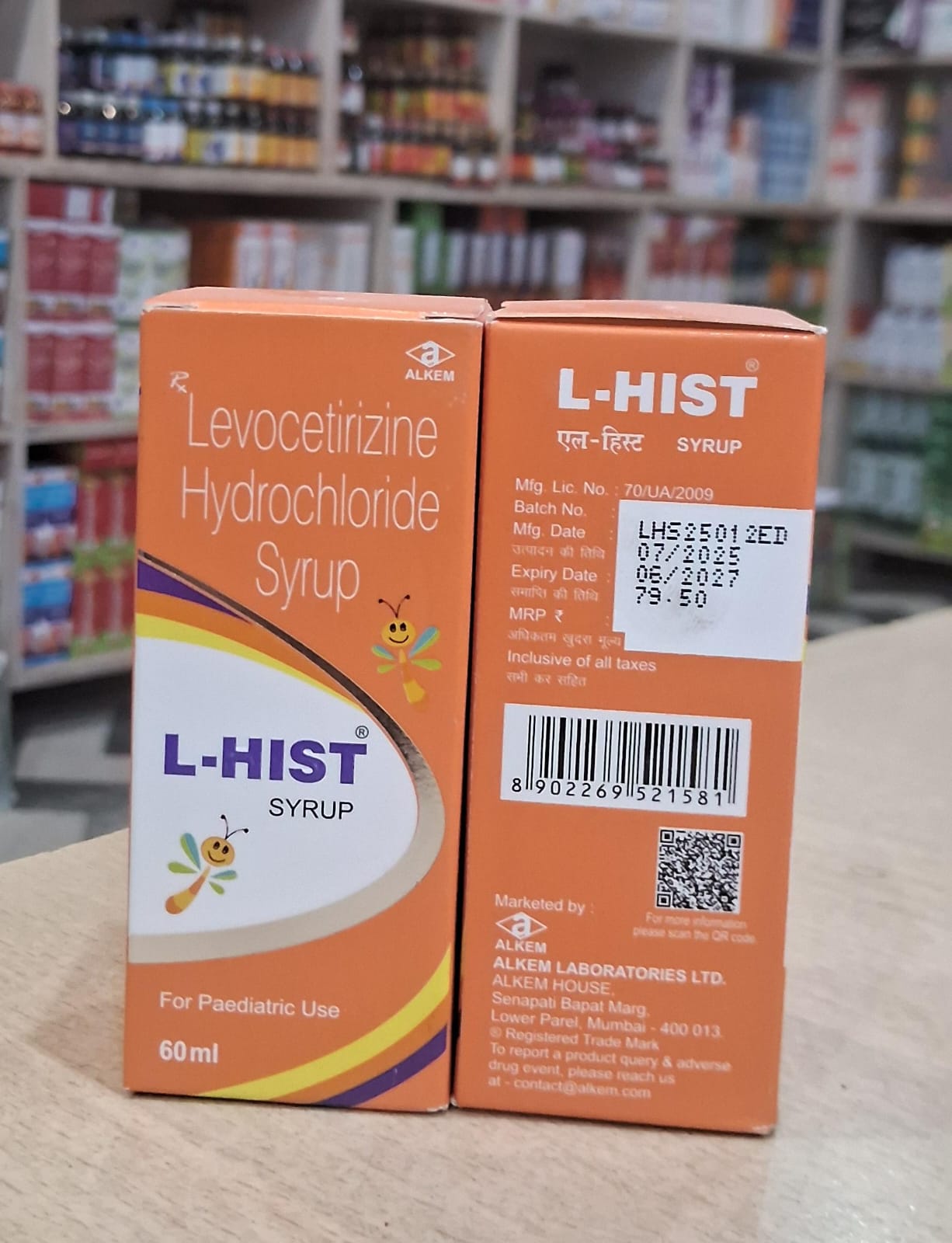 L Hist syrup 60ml