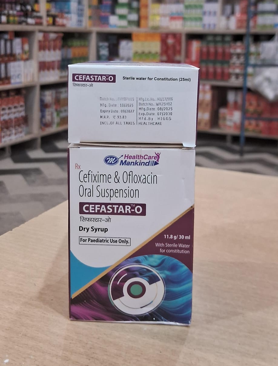 Cefastar O dry syrup