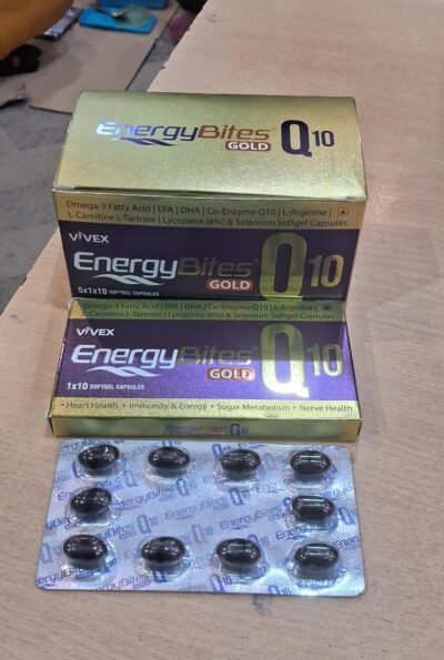 EnergyBites Gold Q 10 capsule 10's