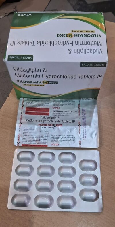 Vildormin M 1000 tablet 15's