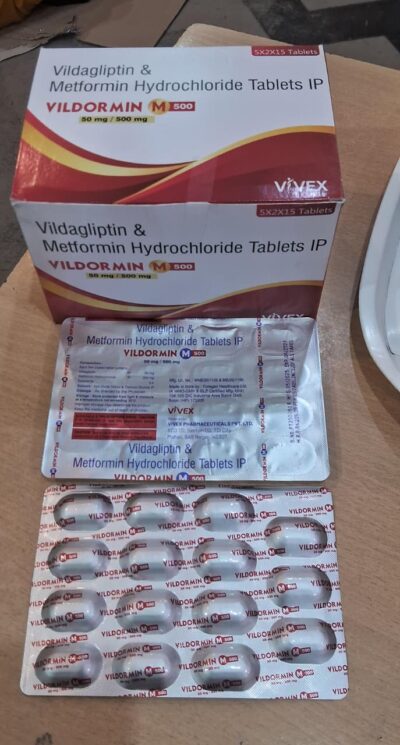 Vildormin M 500 tablet 15's