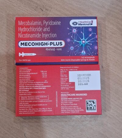 Mecohigh plus injection 2ml