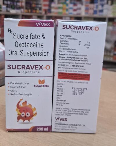 Sucravex O syrup 200ml