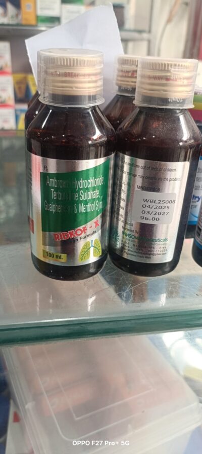 Ridkof X syrup 100ml