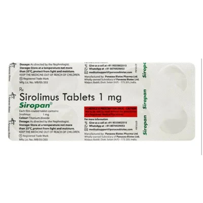 SIROPAN TABLETS 10's