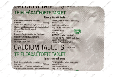 TripleACal Forte Tablet 10's