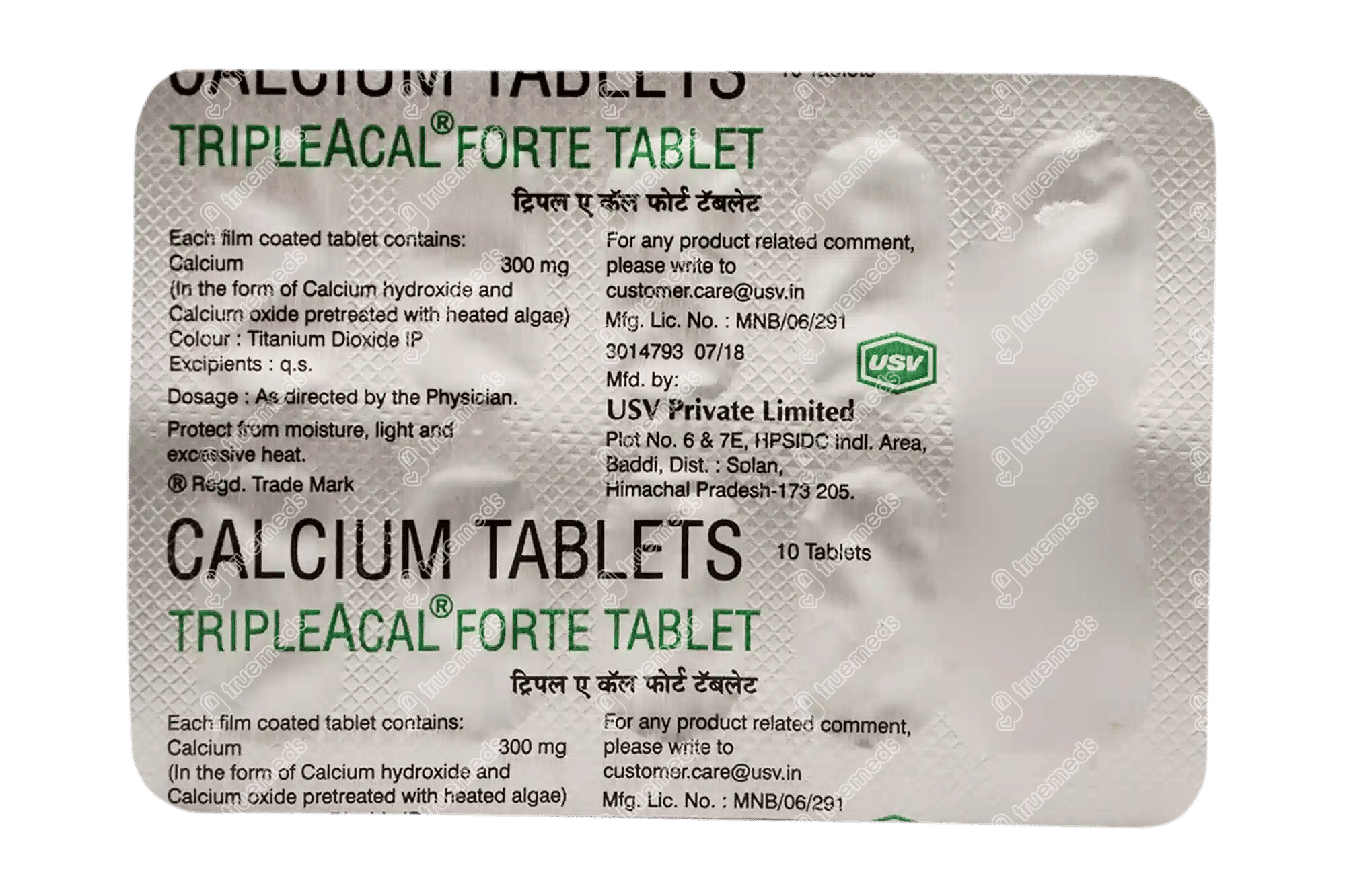 TripleACal Forte Tablet 10's