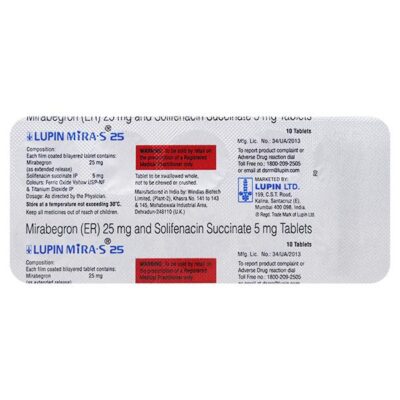 Lupin Mira s 25 tablet 10's