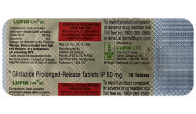 Lupin ZXR 60 Tablet 10's