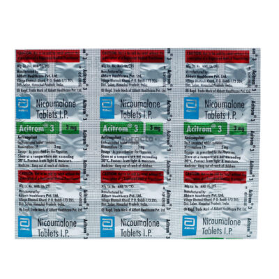 Acitrom 3 tablet 30's