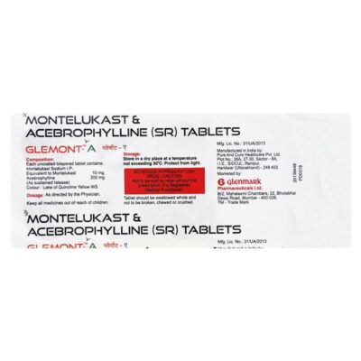 Glemont-A Tablet 10's