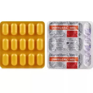 Shelcal - HD Tablet with Calcium & Vitamin D3 | Bone, Joint & Muscle Care (15's)