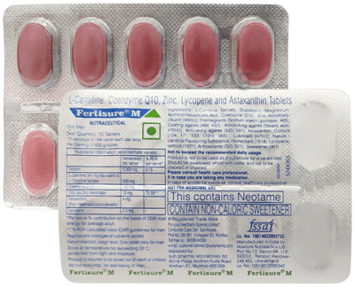 Fertisure M Nutraceutical Tablet for Men 10 tablet