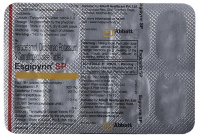Esgipyrin SP tablet 10's