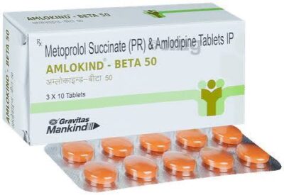 AMLOKIND-BETA 50 TABLETS