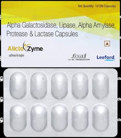 Alictozyme capsule 10's