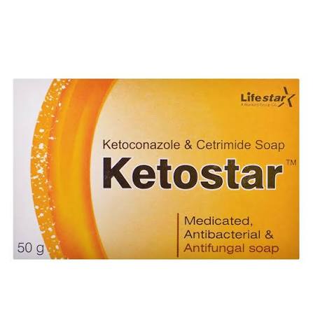 KETOSTAR MEDICATED SOAP (50 GM)
