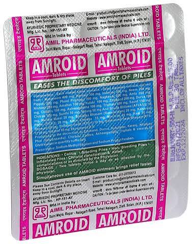 Amroid tablet 30's