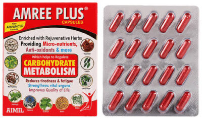 Amree plus capsule 20's