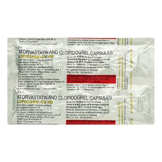 Lipicure-CV 40 Capsule 10's
