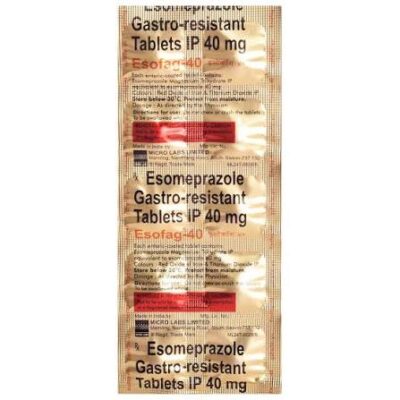 Esofag 40 tablet 15's