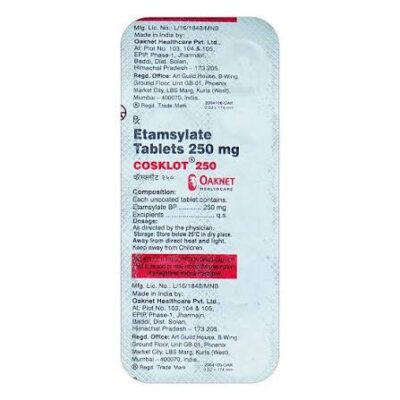 Cosklot 250mg tablet 10's