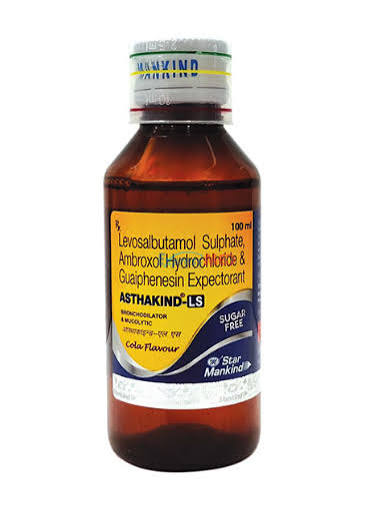 ASTHAKIND-LS ( expetorent syrup 100ml)