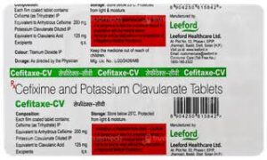 Cefitaxe CV tablet 10's