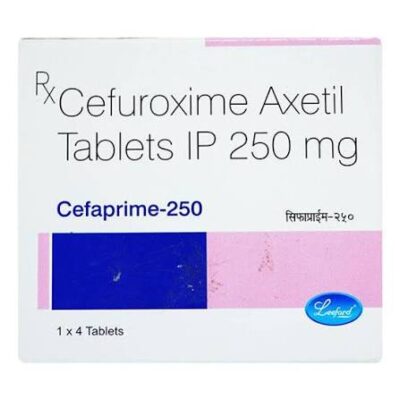 Cefaprime 250 tablet 4's