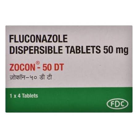 ZOCON 50 DT TAB (pack of 8 tablets)