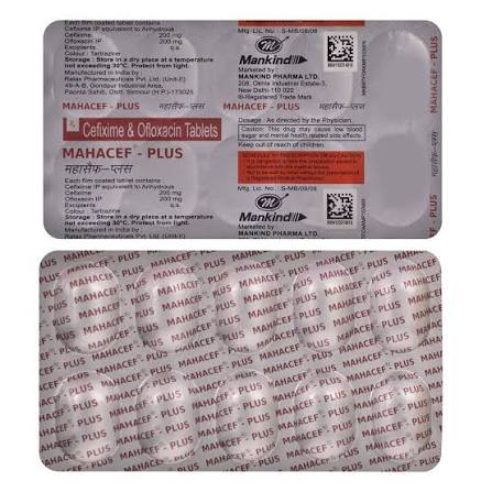 MAHACEF PLUS tablets (10's)