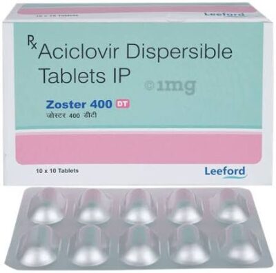 Zoster 400 DT tablet 10's
